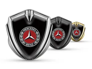 Mercedes Emblema Fender Badge Stile Moderno Universale